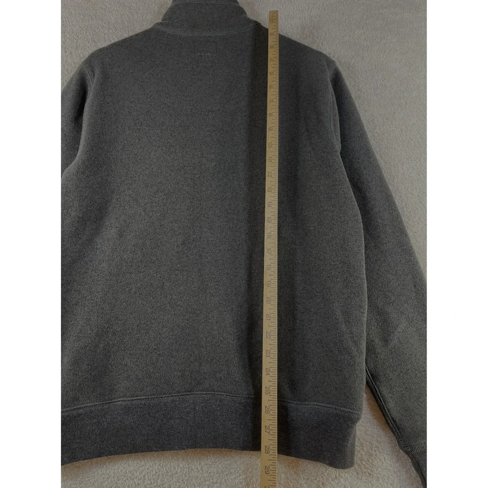 j crew the sporting life sweater knit fleece zip jacket M SLIM heritage gorpcore
